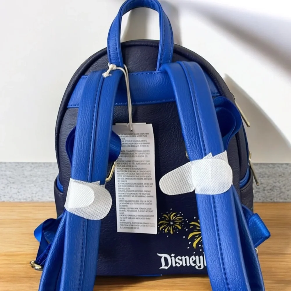 Loungefly Disney Parks Disneyland Castle Mini Backpack Mickey Fireworks …